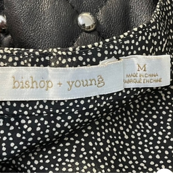 NWT Bishop + young microdot blouse - Picture 3 of 5